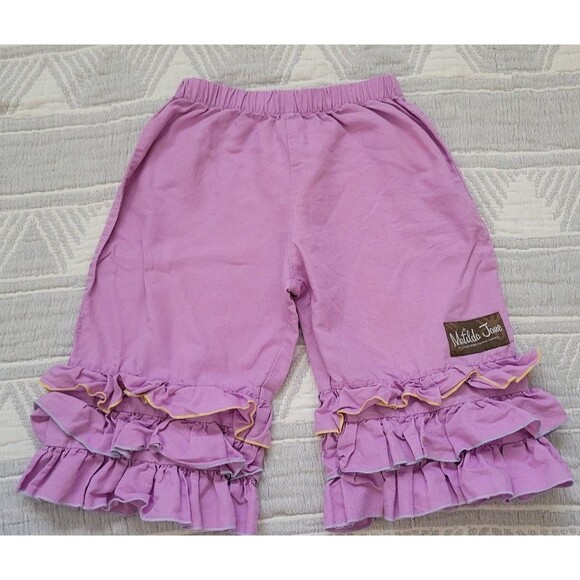 Matilda Jane size 2 wide leg pants with ruffles GUC - Picture 1 of 4